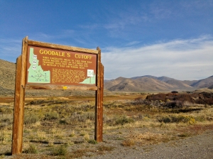 Goodale's Cutoff, an emigrants bypass of the extensive lava fields in idaho