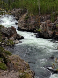 Firehole River from the Firehole Canyon Loop (one way)